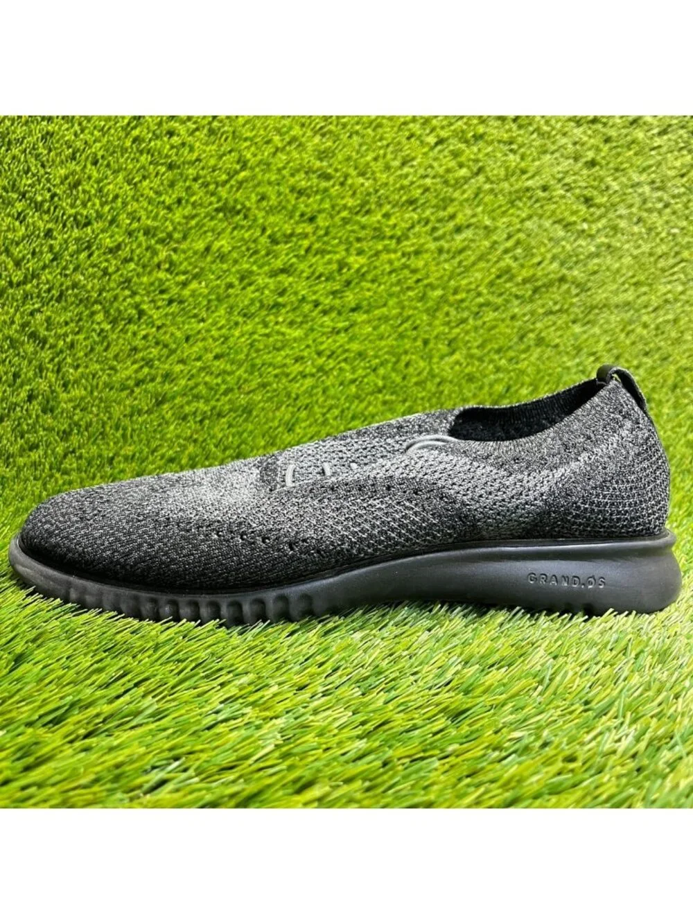Cole Haan 2.Zerogrand Stitchlite Mens Size 12 Black Gray Casual Oxford Shoes